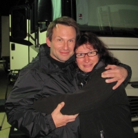 Yana Stoyanova and Christian Slater